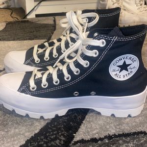 Platform Black Converse
